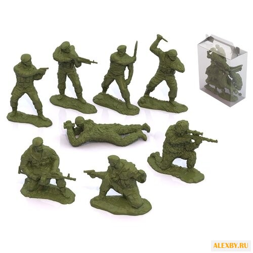 Набор фигурок Нордпласт Солдаты