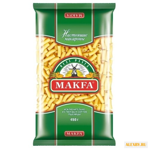 Макфа Макароны Рожки 450 г