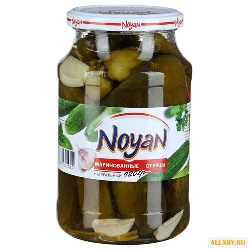 Маринованные огурцы NOYAN