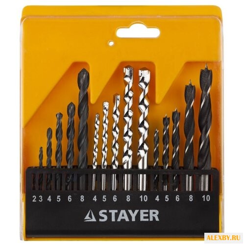 Набор сверл STAYER 29720-H16