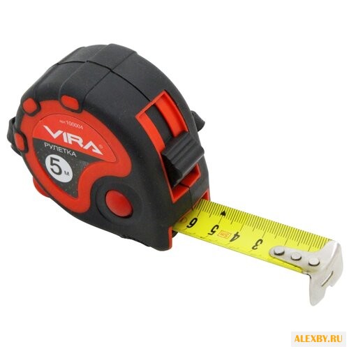 Рулетка Vira 100004 25 мм x 5 м