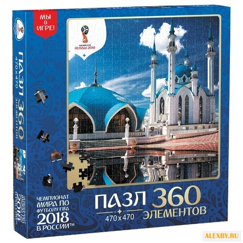 Пазл Origami ЧМ2018 Города