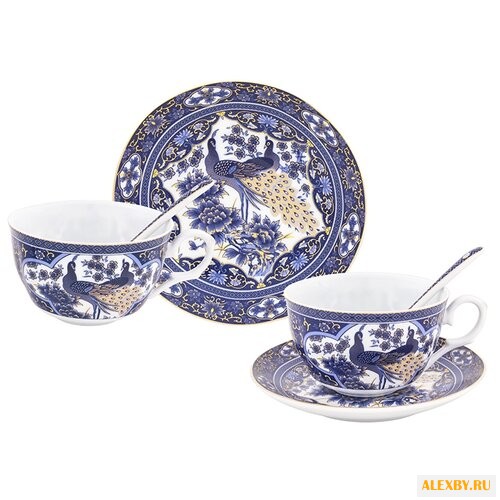 Elan gallery Чайная пара Павлин