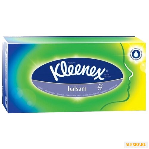 Салфетки Kleenex Balsam в