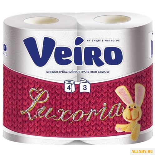 Туалетная бумага Veiro Luxoria