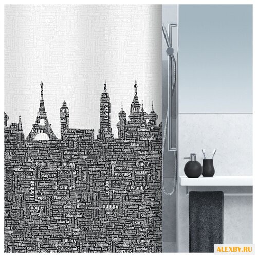 Штора Spirella Urban 180x200