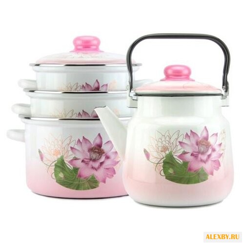 Набор посуды Эмаль Полесье