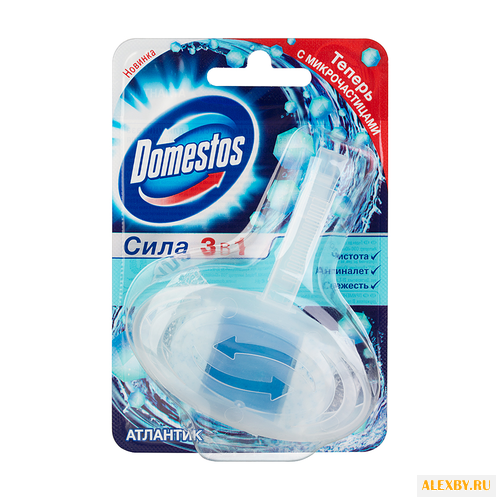 Domestos блок для унитаза 3в1