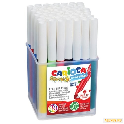 Carioca Фломастеры Bravo 48 шт.
