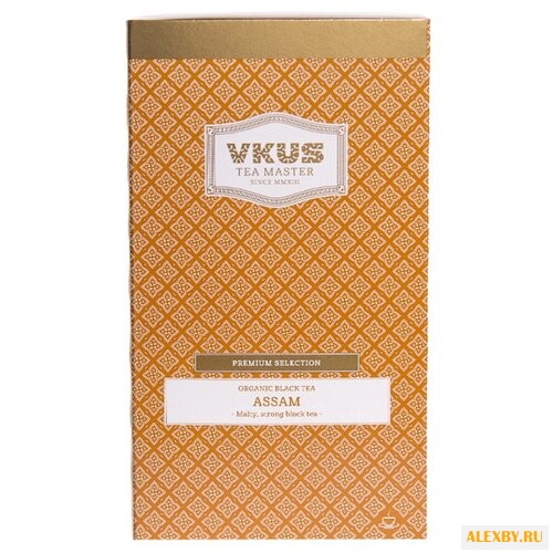 Чай черный VKUS Assam organic в