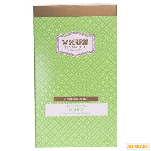 Чай зеленый VKUS Mango organic
