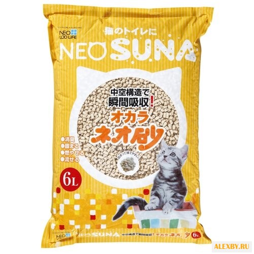 Наполнитель NeoSuna Комкующийся