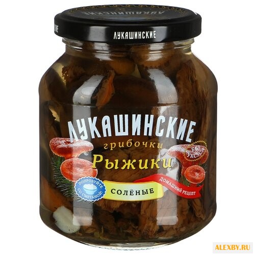 Рыжики ЛУКАШИНСКИЕ соленые