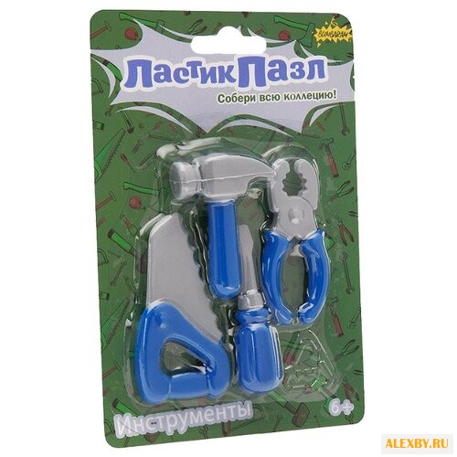 Бумбарам ластик-пазл Инструменты