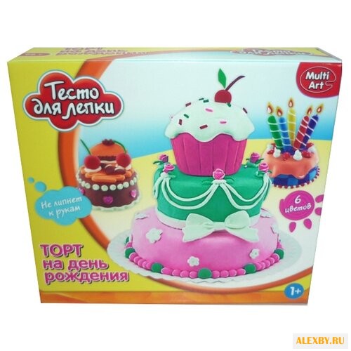 Масса для лепки Multiart Торт