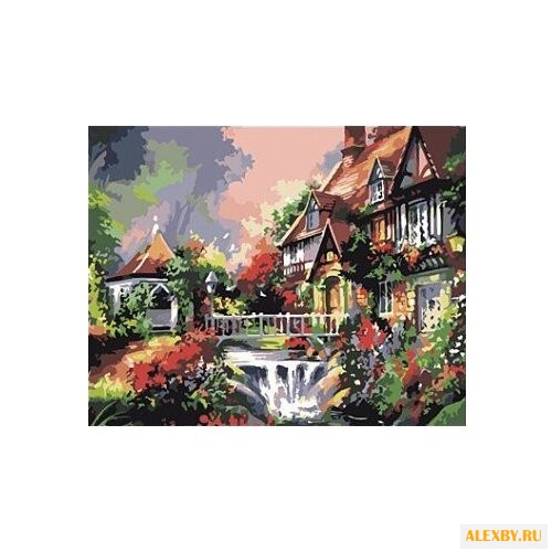 Рыжий кот Картина по номерам