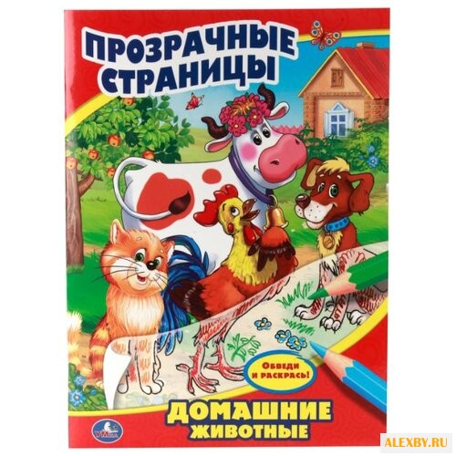 Умка Раскраска прозрачные