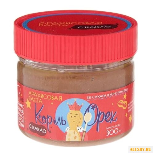 Король Орех Арахисовая паста с