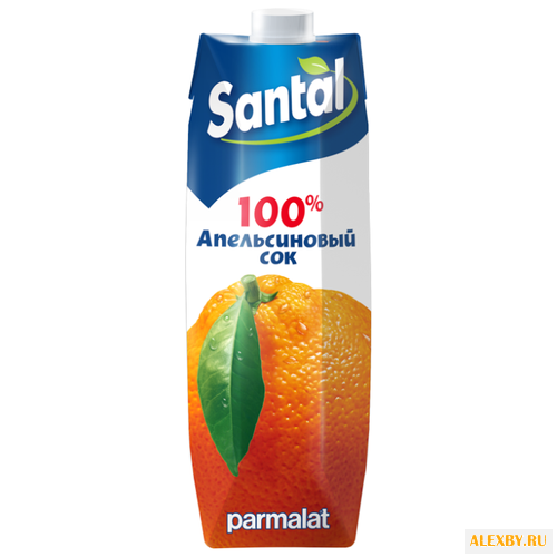 Сок Santal Апельсин с крышкой