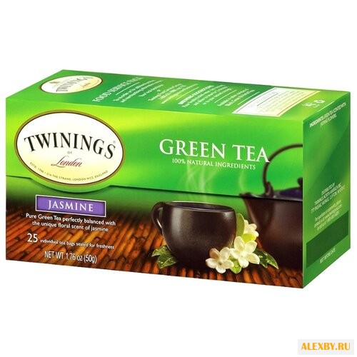 Чай зеленый Twinings Jasmine