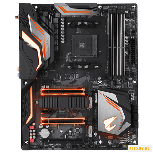 Материнская плата GIGABYTE X470