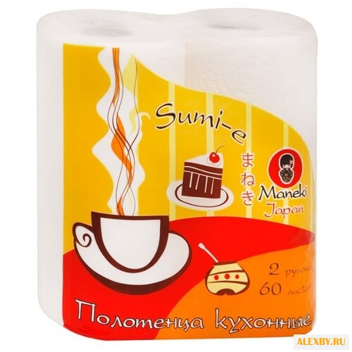 Полотенца бумажные Maneki