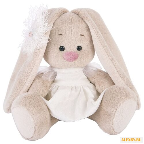 Мягкая игрушка Зайка Ми в белом