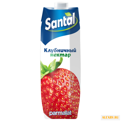 Нектар Santal Клубника с крышкой