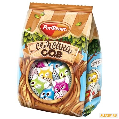Конфеты Рот Фронт Семейка сов
