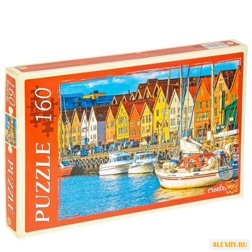 Пазл Рыжий кот Яркий причал