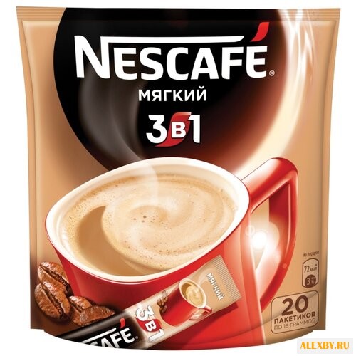 Растворимый кофе Nescafe 3 в 1