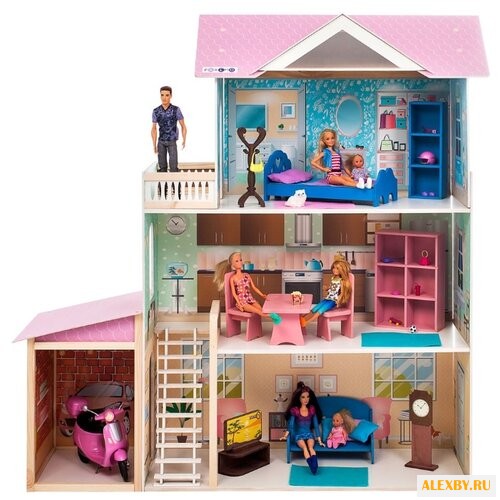 PAREMO кукольный домик Розали