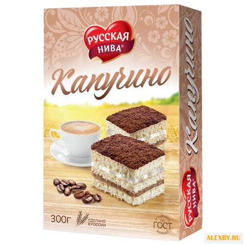 Торт Русская нива Капучино