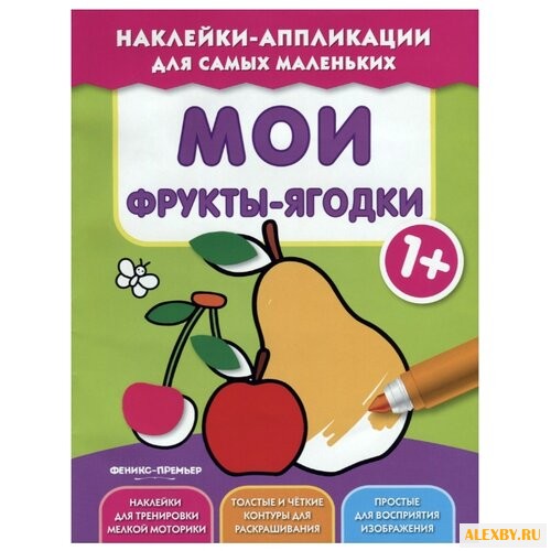 Книжка с наклейками Мои