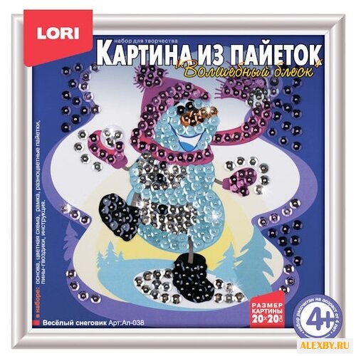 LORI Картина из пайеток Весёлый
