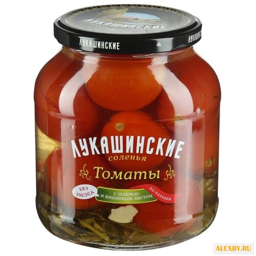 Томаты с зеленью и вишневым