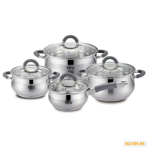 Набор посуды LARA LR02-93 8 пр.