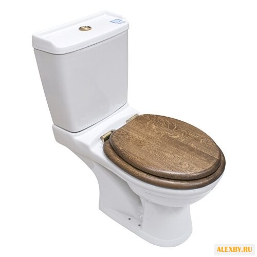 Унитаз Della Boston OAK Bronze