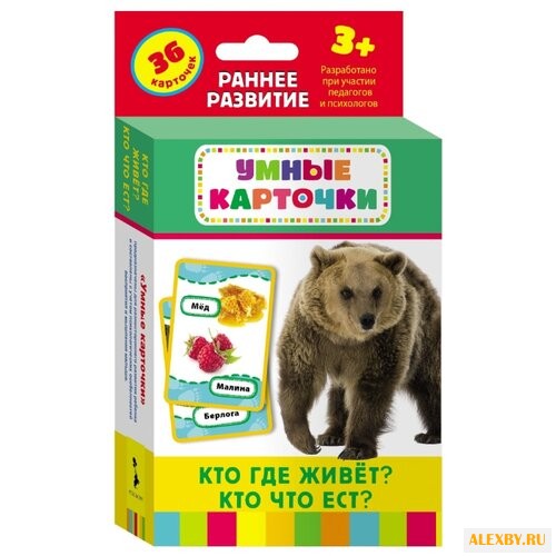 Набор карточек РОСМЭН Умные