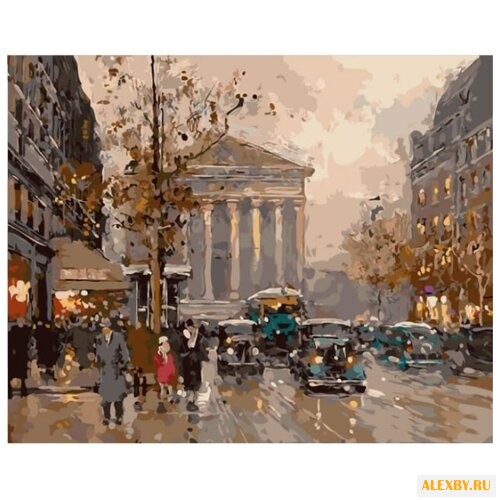 Цветной Картина по номерам Вид