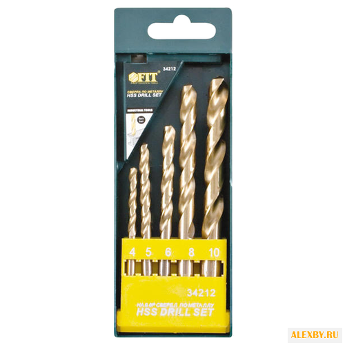 Набор сверл FIT 34213