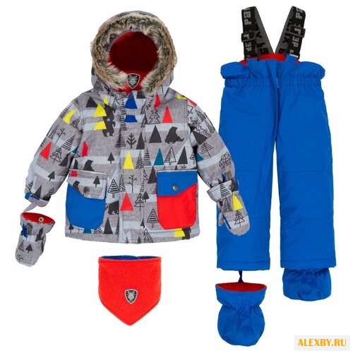 Комплект с полукомбинезоном