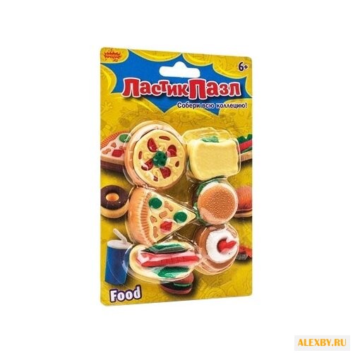 Бумбарам ластик-пазл Закуски