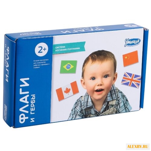 Обучающий набор Умница Флаги и