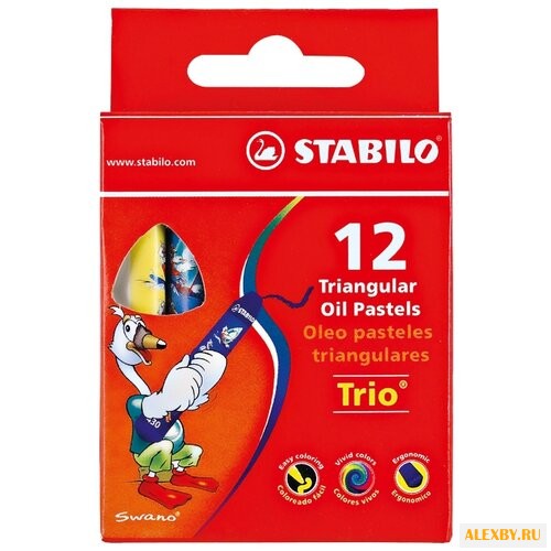 STABILO Пастель масляная Trio