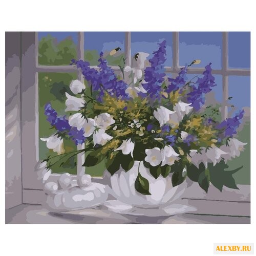 Molly Картина по номерам Букет