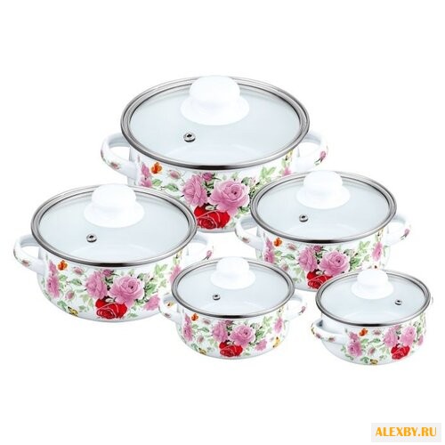 Набор кастрюль Reisz RZ-440 10 пр