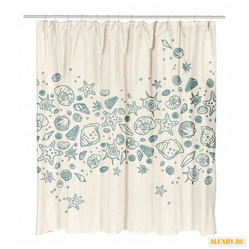 Штора ДеНАСТИЯ Ракушки 180х200