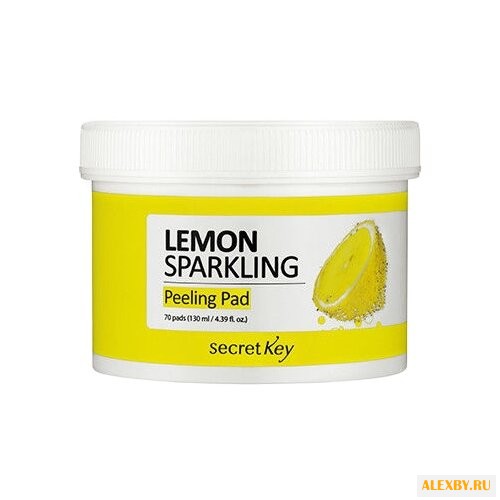 Secretkey Пилинг-салфетки Lemon