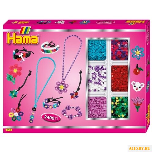 Hama Набор термомозаики Цветок